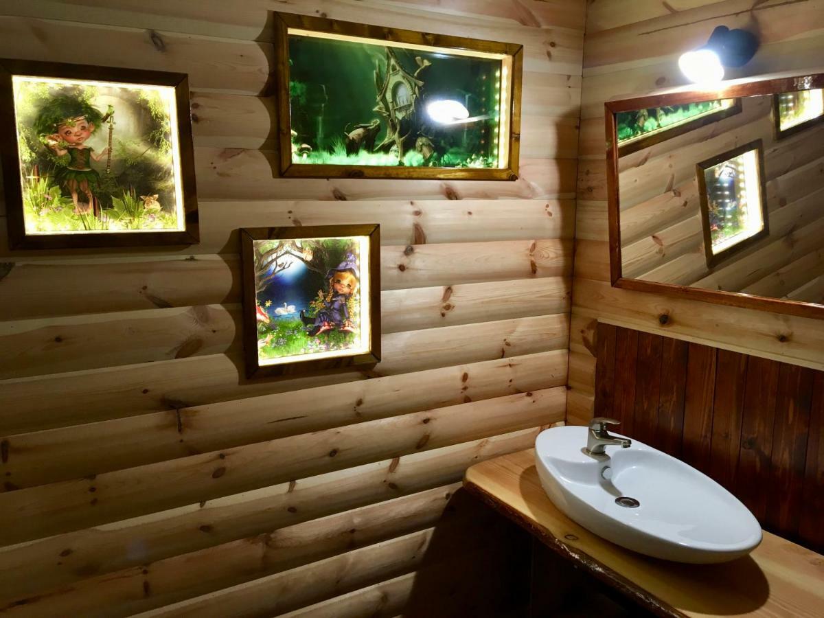 Holzhaus Trollbluemchen Am Wald Und See Neuruppin Dış mekan fotoğraf